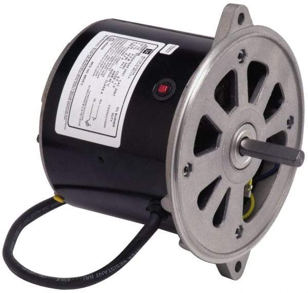 US Motors - 1/7 hp, ODP Enclosure, Manual Thermal Protection, 3,450 RPM, 115 Volt, 60 Hz, Split Phase Motor - Size 48M Frame, M-Flange Mount, 1 Speed, Sleeve Bearings, 2.40 Full Load Amps, A Class Insulation, Reversible - Caliber Tooling