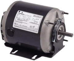 US Motors - 1/2 hp, TEAO Enclosure, No Thermal Protection, 1,725 RPM, 115 Volt, 60 Hz, Industrial Electric AC/DC Motor - Size 56 Frame, Cradle/Stud Mount, 1 Speed, Ball Bearings, 7.0 Full Load Amps, A Class Insulation, Reversible - Caliber Tooling