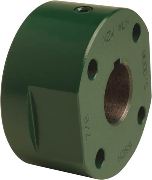 TB Wood's - 2-7/8" Bore, 3/4" x 3/8" Keyway Width x Depth, 5-1/4" Hub, 11 Flexible Coupling Hub - 5-1/4" OD, 2-23/32" OAL, Cast Iron, Order 2 Hubs, 2 Flanges & 1 Sleeve for Complete Coupling - Caliber Tooling