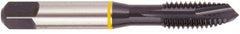 Regal Cutting Tools - 1-1/4 - 12 UNF, 4 Flute, Oxide Finish, Vanadium High Speed Steel Spiral Point Tap - Plug Chamfer, Right Hand Thread, 5-3/4" OAL, 1.021" Shank Diam, 2B Class of Fit, Series Triple Crown - Exact Industrial Supply