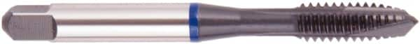 Regal Cutting Tools - M16x2.00 Metric, 3 Flute, Oxide Finish, Vanadium High Speed Steel Spiral Point Tap - Plug Chamfer, Right Hand Thread, 3-13/16" OAL, 1.083" Thread Length, 0.48" Shank Diam, 6H Class of Fit, Series Triple Crown - Exact Industrial Supply