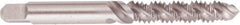 Regal Cutting Tools - 5/8-18 UNF 4 Flute 3B Plug Spiral Flute Tap - High Speed Steel, Bright Finish, 3-13/16" OAL, Right Hand Flute, Right Hand Thread, H3 - Caliber Tooling