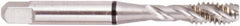 Regal Cutting Tools - 9/16-12 UNC 3 Flute 2B Bottoming Spiral Flute Tap - High Speed Steel, Bright Finish, Right Hand Flute, Right Hand Thread, H5, Series Triple Crown - Caliber Tooling