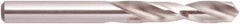 National Twist Drill - 1" 118° Spiral Flute High Speed Steel Screw Machine Drill Bit - Bright Finish, Right Hand Cut, 3-7/8" Flute Length, 5-7/8" OAL, Straight Shank - Caliber Tooling