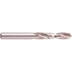 Screw Machine Length Drill Bit: 0.5469″ Dia, 118 °, High Speed Steel Bright/Uncoated, Right Hand Cut, Spiral Flute, Straight-Cylindrical Shank, Series 241