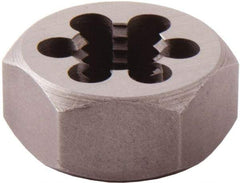 Regal Cutting Tools - 1-14 UNS Thread, 1-13/16" Hex, Right Hand Thread, Hex Rethreading Die - High Speed Steel, 1" Thick - Exact Industrial Supply