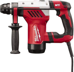 Milwaukee Tool - 120 Volt 1-1/8" SDS Plus Chuck Electric Rotary Hammer - 0 to 5,500 BPM, 0 to 1,500 RPM, Reversible - Caliber Tooling