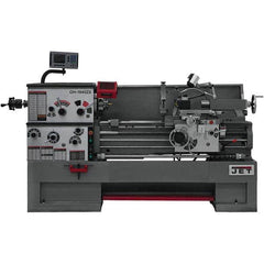 Jet - Bench, Engine & Toolroom Lathes Machine Type: Large Spindle Bore Spindle Speed Control: Geared Head - Caliber Tooling