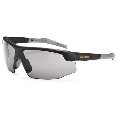 SkoLL Smoke Lens Matte Black Safety Glasses - Caliber Tooling