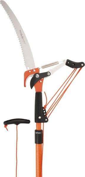 PRO-SOURCE - Pruner - 4.8" Long Hardened Steel Blade, 96" Long Tubular Handle - Caliber Tooling