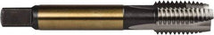 DORMER - M20x2.50 Metric Coarse, 3 Flute, Bright Finish, Powdered Metal Spiral Point Tap - Plug Chamfer, Right Hand Thread, 4-15/32" OAL, 1.1614" Thread Length, 0.652" Shank Diam, 6H Class of Fit, Series E005 - Exact Industrial Supply