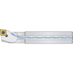 Micro 100 - 0.49" Min Bore, Left Hand A06J SCLCL 2 Indexable Boring Bar - Exact Industrial Supply