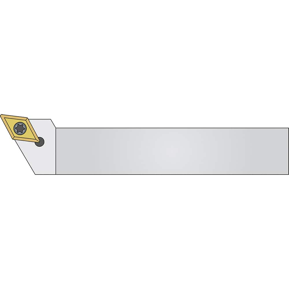 Micro 100 - LH SDJCL 0° Neutral Rake Indexable Turning Toolholder - Exact Industrial Supply