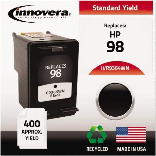 innovera - Black Inkjet Printer Cartridge - Use with HP Deskjet 5940, D4145, D4155, D4160, Officejet 6310, Photosmart 2570, 2575, 8050, C4150, C4150, C4180, D5060, D5065, D5069, D5145, D5155, D5160 - Caliber Tooling