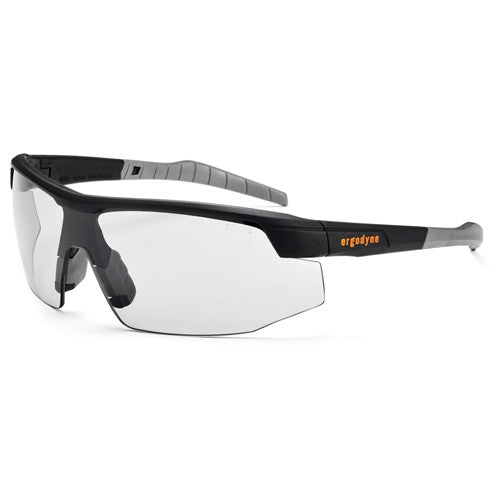 SkoLL In/Outdoor Lens Matte Black Safety Glasses - Caliber Tooling