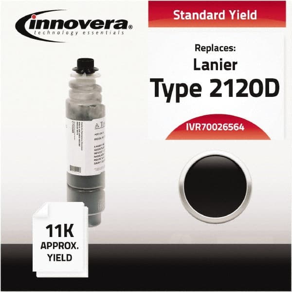 innovera - Black Toner Cartridge - Use with Ricoh Aficio 1022, 1027 (Type 2120D) - Caliber Tooling