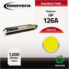 innovera - Yellow Toner Cartridge - Use with HP Color LaserJet CP1020, CP1025NW, LaserJet Pro 100 Color MFP M175A, M175NW, LaserJet Pro 200 Color MFP M275NW - Caliber Tooling