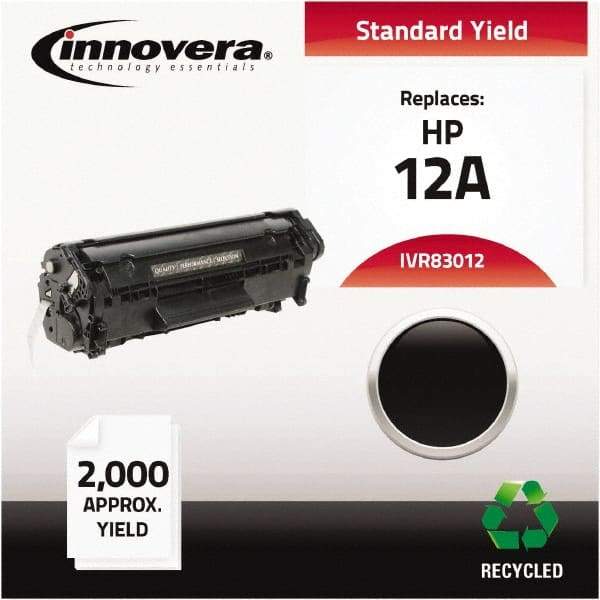 innovera - Black Toner Cartridge - Use with HP LaserJet 1010, 1012, 1015, 1018, 1020, 1022, 3015, 3020, 3030, 3050, 3052, 3055, M1319Fmfp - Caliber Tooling