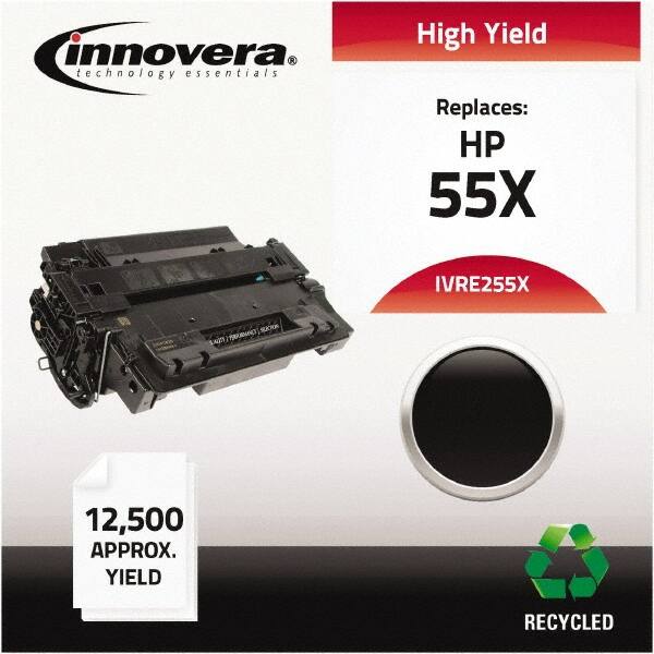 innovera - Black Toner Cartridge - Use with HP LaserJet P3010, P3015, P3015D, P3015DN, P3015X, P3016 - Caliber Tooling