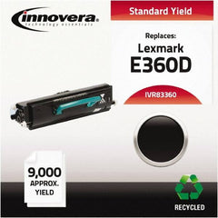 innovera - Black Toner Cartridge - Use with Lexmark E360d, E360dn, E460dn, E460dw, E462dtn - Caliber Tooling