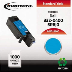 innovera - Cyan Toner Cartridge - Use with Dell C1660W - Caliber Tooling