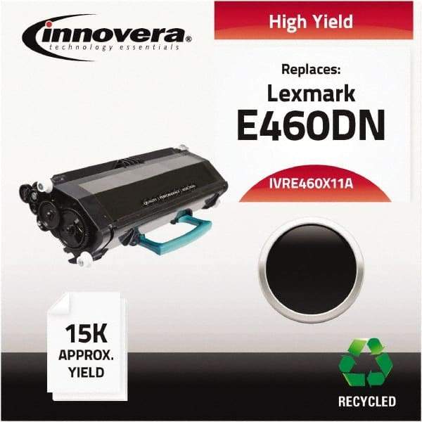 innovera - Black Toner Cartridge - Use with Lexmark E460dn, E460dw, E462DTN, X463DE, X464DE, X466DE - Caliber Tooling