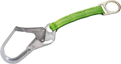 Miller - 1.58' Long, 2.4" Eye Length, D-Ring Rebar Hook Anchor - 5,000 Lb Capacity, Steel & Polyester - Caliber Tooling