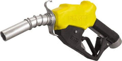 Tuthill - 30 GPM, Gasoline, Kerosene & Diesel Fuel 1" Auto Nozzle with Hook - 1" Inlet, 1" Outlet - Caliber Tooling