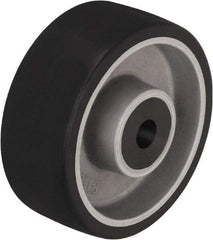 Blickle - 4 Inch Diameter x 1-37/64 Inch Wide, Polyurethane-Elastomer Blickle Softhane Caster Wheel - 220 Lb. Capacity, 1/2 Inch Axle Diameter, Plain Bore Bearing - Caliber Tooling