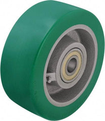 Blickle - 1 Inch Diameter x 3-9/64 Inch Wide, Polyurethane-Elastomer Blickle Softhane Caster Wheel - 3,080 Lb. Capacity, 1 Inch Axle Diameter, Ball Bearing - Caliber Tooling