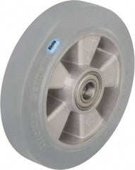 Blickle - 10 Inch Diameter x 1-31/32 Inch Wide, Solid Rubber Caster Wheel - 1,430 Lb. Capacity, 1 Inch Axle Diameter, Ball Bearing - Caliber Tooling