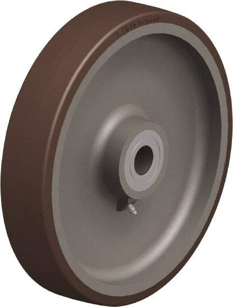 Blickle - 12 Inch Diameter x 2-23/64 Inch Wide, Polyurethane-Elastomer Blickle Besthane Caster Wheel - 3,960 Lb. Capacity, 1-3/16 Inch Axle Diameter, Ball Bearing - Caliber Tooling