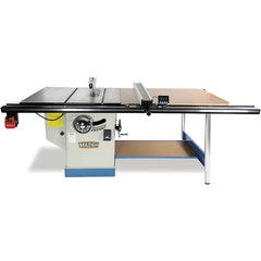 Baileigh - 12" Blade Diam, 1" Arbor Diam, 1 Phase Table Saw - 5 hp, 37" High, 220 Volt, 4" Cutting Depth - Caliber Tooling