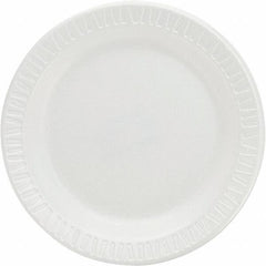 DART - Foam Dinnerware Plates, 6" - White - Caliber Tooling