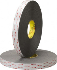 3M - 1" x 36 Yd Acrylic Adhesive Double Sided Tape - 45 mil Thick, Polyethylene Foam Liner, Series 5952WF - Caliber Tooling