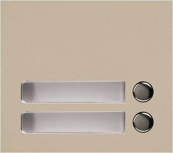 Aiphone - Public Address & Intercom Accessories Type: Two Call Button Panel For Use With: GF and GT Series - Caliber Tooling