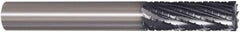 Seco - 10mm, 30mm LOC, 10mm Shank Diam, 80mm OAL, 10 Flute, Solid Carbide Square End Mill - Single End, Dura Finish, Helical Flute, 20° Helix, Right Hand Cut, Right Hand Flute, Series JC875 - Caliber Tooling