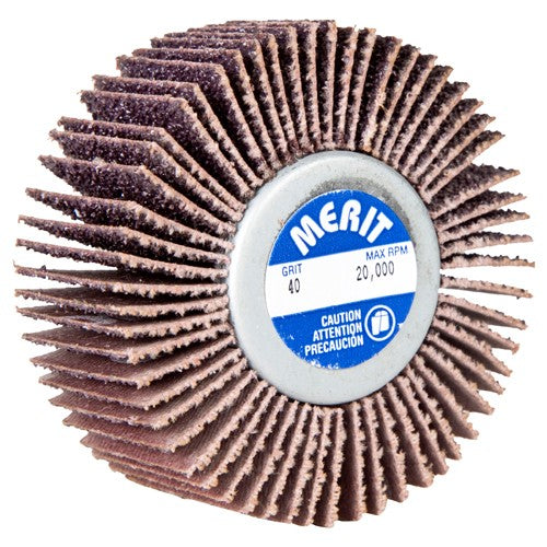 3″ × 3/4″ × 1/4″ High Performance Flap Wheel 80 Grit Ceramic Alumina / Aluminum Oxide - Caliber Tooling