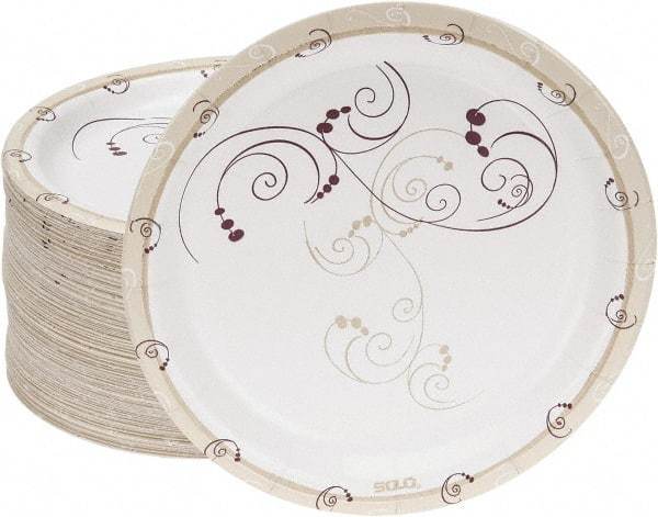 Solo - Solo Polycoated Paper Plates, 6" - Symphony Design - Caliber Tooling