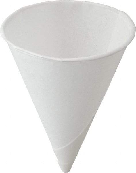 Solo - Solo Conical Paper Cold Cups, 4 oz - White - Caliber Tooling