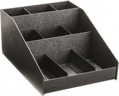 Vertiflex Products - Horizontal Organizer - 12 x 16 x 7-1/2 Inch, Black, For Use with Condiments - Caliber Tooling