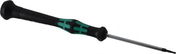 Wera - 1.5mm Precision Miniature Hex Driver - 2-3/8" Bade Length, Ergonomic with Spinning Cap Handle, 2-3/8" OAL - Caliber Tooling