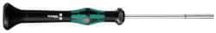 Wera - 9/64" Solid Shaft Precision Nutdriver - Ergonomic Handle, 6-1/4" OAL - Caliber Tooling