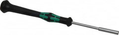 Wera - 1/8" Solid Shaft Precision Nutdriver - Ergonomic Handle, 6-1/4" OAL - Caliber Tooling