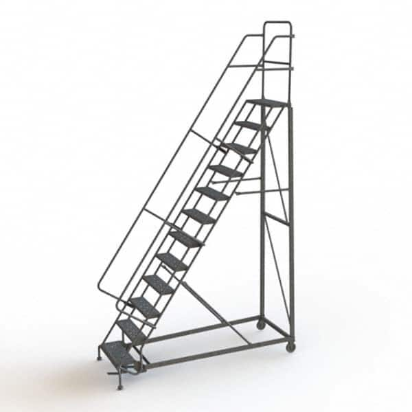 TRI-ARC - Rolling & Wall Mounted Ladders & Platforms Type: Rolling Warehouse Ladder Style: Rolling Safety Ladder - Caliber Tooling