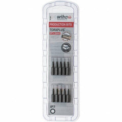 Wiha - 1/4" Drive IP7 Torx Plus Screwdriver Bit - 1" OAL, Insert Bit - Caliber Tooling