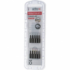 Wiha - 1/4" Drive IP9 Torx Plus Screwdriver Bit - 1" OAL, Insert Bit - Caliber Tooling