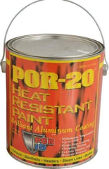 POR-15 - 1 Gal Aluminum Automotive Heat Resistant Paint - 1,200°F Max Temp, Comes in Can with Handle - Caliber Tooling