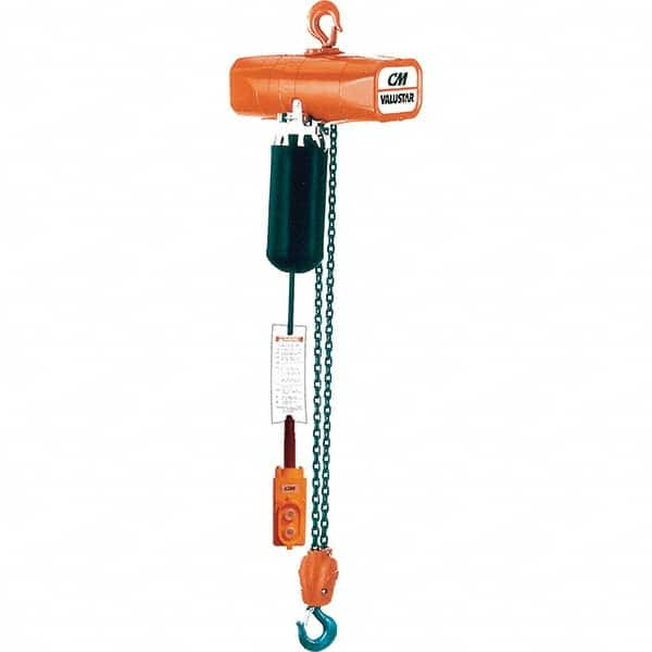 CM - 2 Ton Capacity 8 FPM Lift Speed 115V Electric Chain Hoist - Caliber Tooling