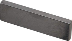 Mitutoyo - 0.103" Rectangular Steel Gage Block - Accuracy Grade 0, Includes Certificate of Inspection - Caliber Tooling